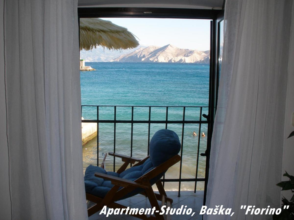 Baska Apartment-Studio Fiorino 外观 照片
